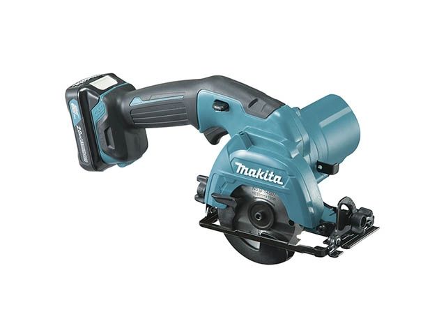 Аккум. циркулярная пила MAKITA HS 301 DWME в чем. (10.8 В, 2 акк., 4.0 А/ч, Li-Ion, 85х15 мм, до 26