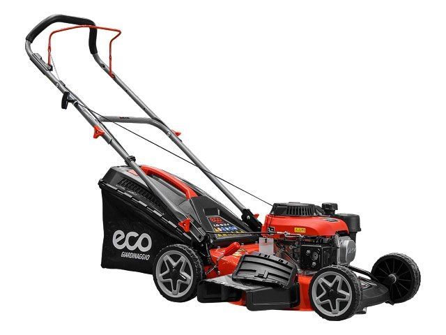 Газонокосилка бензиновая ECO LG-534 (4.0 л.с., шир. 46 см, ручной привод, мульчир., стальн.корпус, т
