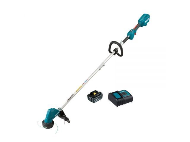 Триммер аккум. MAKITA LXT DUR192LSF в кор. (18.0 В, 1 акк., 3.0 А/ч, Li-Ion, 30 см, с головкой, заря