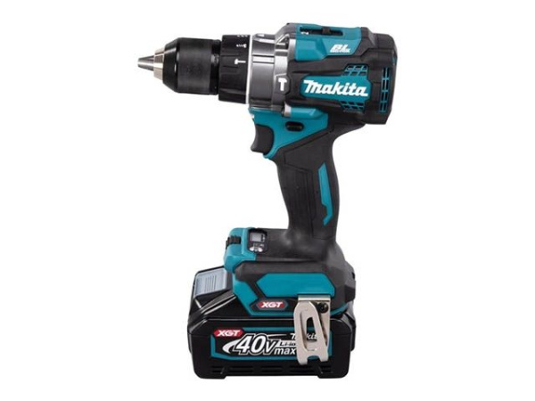 Аккум. ударная дрель-шуруповерт MAKITA XGT HP 001 GD 201 (40В, 13мм, 140/68Нм (2x2,5Ач, DC40RA, Makp