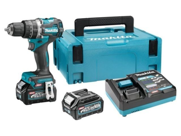 Аккум. ударная дрель-шуруповерт MAKITA XGT  HP002GD201 в кейсе (40.0 В, 2 акк., 2.5 А/ч Li-Ion, 2 ск